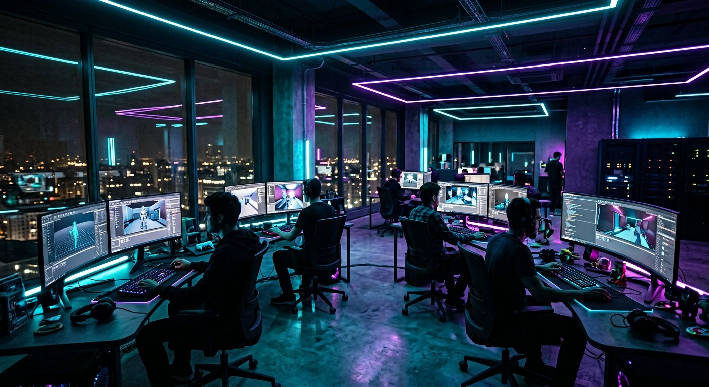 Garc Game Inc development studio working on futuristic game projects
